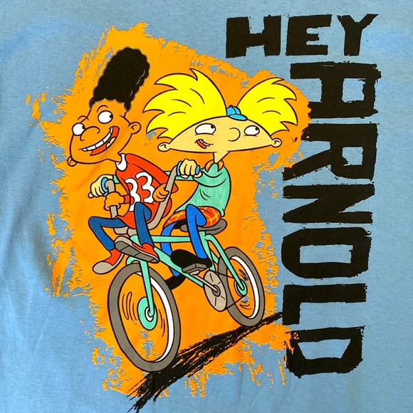 Hey Arnold Long Sleeve Graphic T-Shirt - Size Large - NWT - Picture 2 of 4